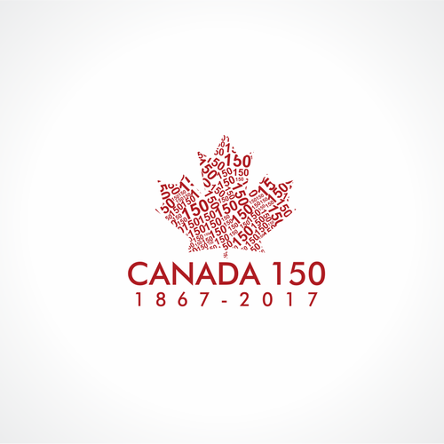 Community contest: Design Canada’s 150th birthday logo! Design by Julangel