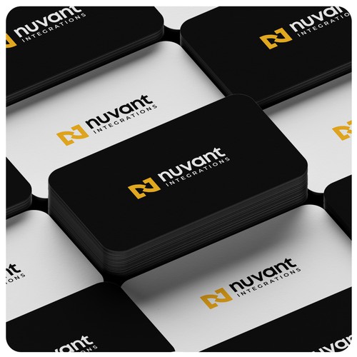 Logo Design for Nuvant Integrations — Modern Architectural Systems Brand Design by Shorttox™
