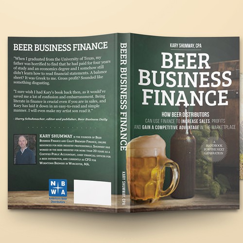 Design an award-winning book cover for the beer business Design by Ciusan