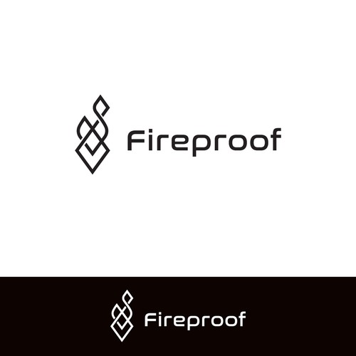 isometric fire logo Design by ＡＩＮＵＲＳ