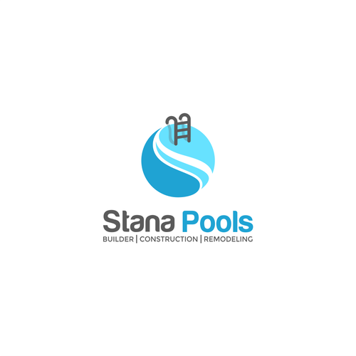 Pool Builder needs a Clean Logo Design by aw@aa_Design's
