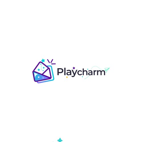 Playcharm Logo Design by @Creativemint
