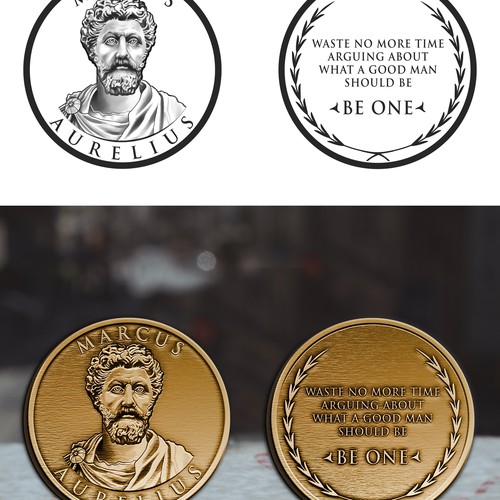 Design A Custom Coin / Medallion-ontwerp door ginnraff