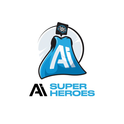 We need a powerful, playful brand for our AI Development and Training agency Design by QyuGraphics