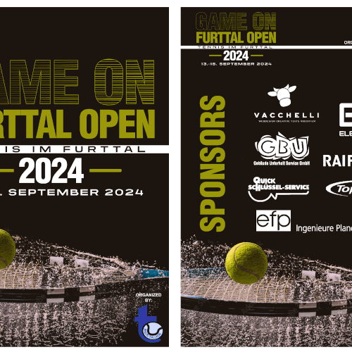 Aces & Action: Cool Flyer for a Tennis Tournament Design by Graphics Guru 87