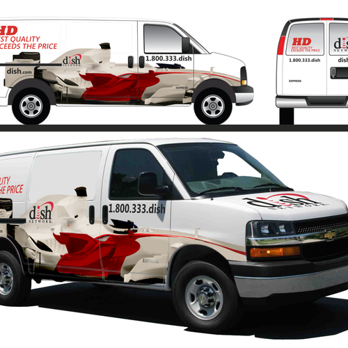 V&S 002 ~ REDESIGN THE DISH NETWORK INSTALLATION FLEET Design por moezoef