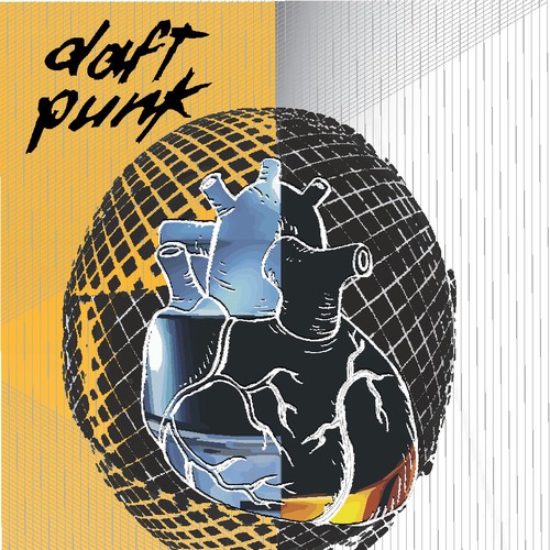 99designs community contest: create a Daft Punk concert poster Design réalisé par h3artstudio