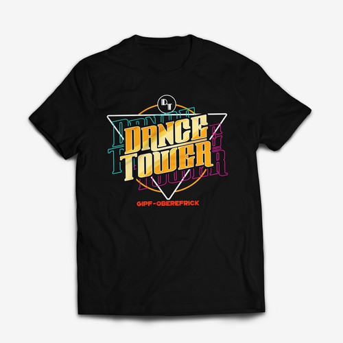 T-shirt Design - Dance Tower Design by benj638