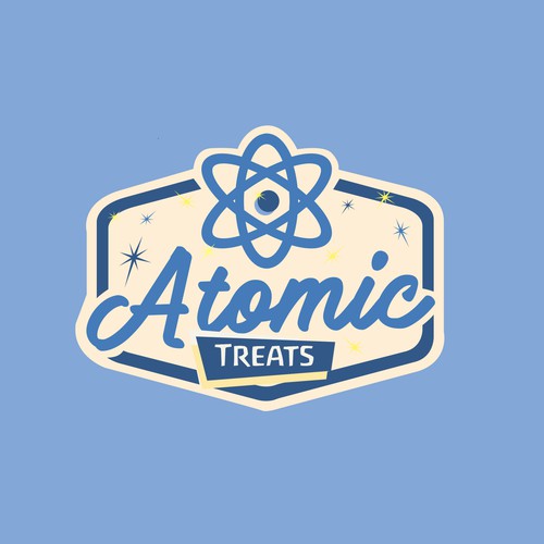 Design a logo and brand for a 50s theme freeze dried candy/dog treat business Design by Fortuna Design