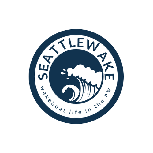 NEW logo for seattlewake -  wakesurfing logo Design by Temperamento Designs