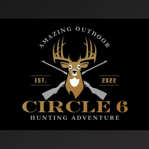 New Logo for an amazing outdoor hunting adventure called Circle 6 Design by designer-98