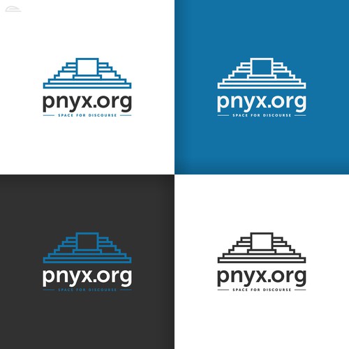 Create the identity of pnyx.org - the project that will change the way we engage in public debate Design by eonesh