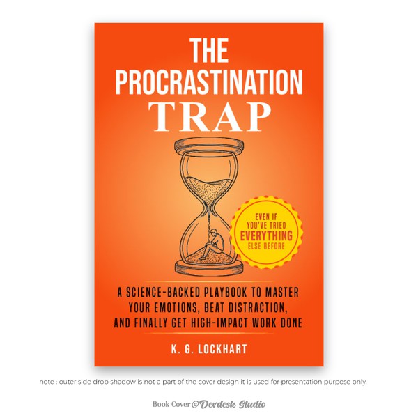 E-book cover for The Procrastination Trap