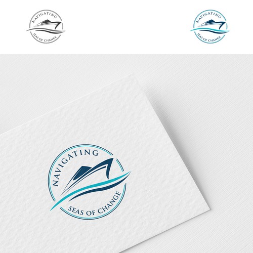 Nautical themed conference logo! Design by MOTIVI