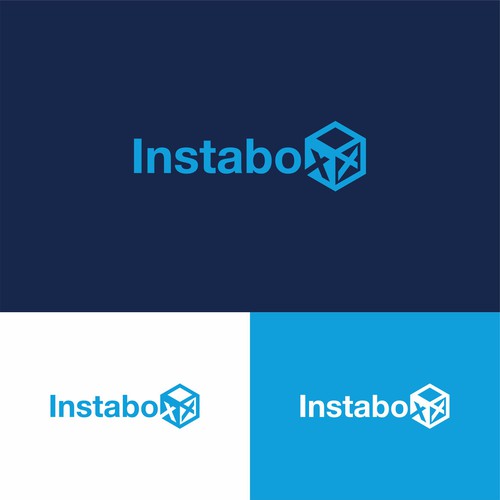 Instaboxx logo Design by zumiko