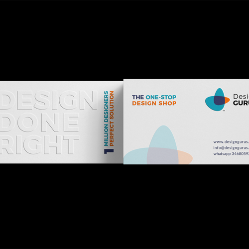 Business Card for DesignGurus.com-ontwerp door IK_Designs