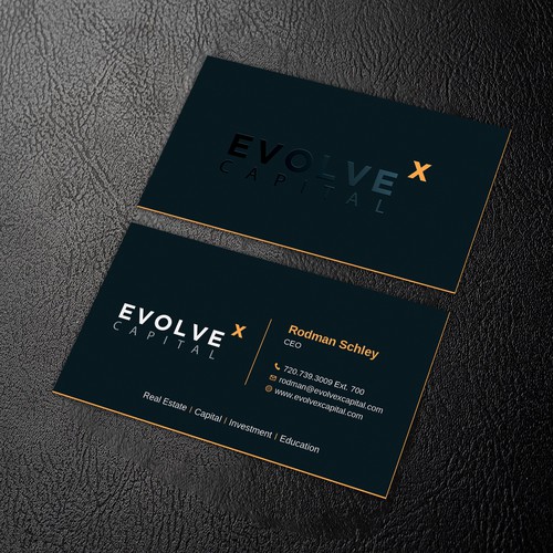 Design a Powerful Business Card to Bring EvolveX Capital to Life! Design von Rakibh