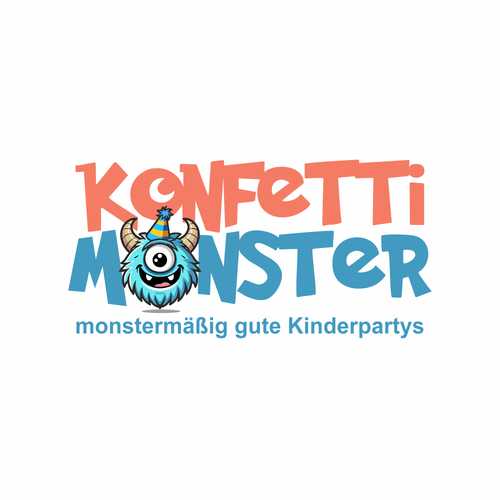 we need a fun logo for a kids party company Design by VictoryBlue