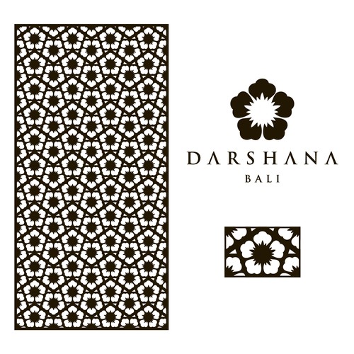 Pattern design for an interior-design element for a hotel in Bali Design by EV-DA