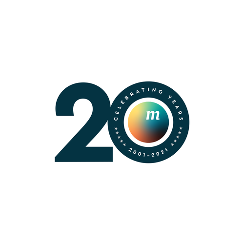 Design a 20 year company logo to celebrate this milestone. Design by Argim