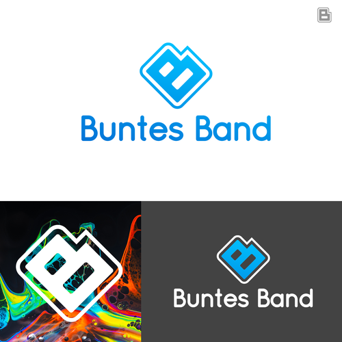 Buntes Band Logo Design by alan.graphiste