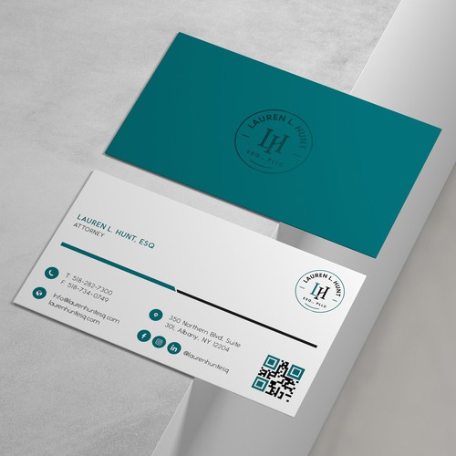 Design business cards and letterhead for a modern law firm Design by Saman Osama