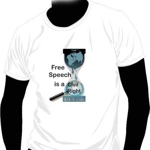 New t-shirt design(s) wanted for WikiLeaks デザイン by annal