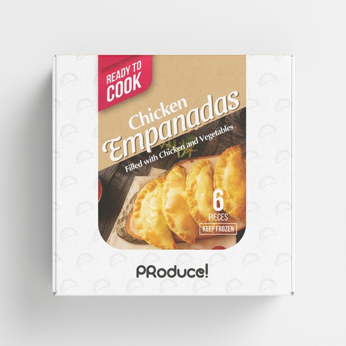 Empanada Box Design by DG[Graphix]