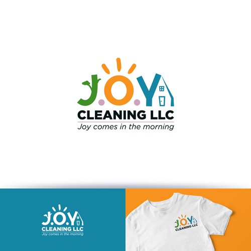 Clean, fun and JOYFUL logo Design by dvnatic