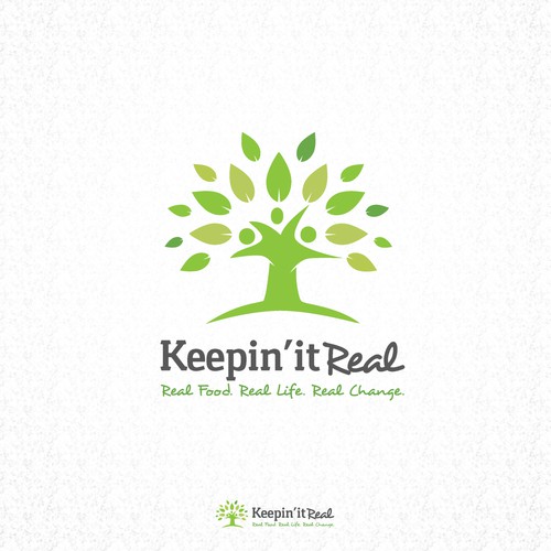 Create a cool original logo design with an impactful icon for a Real
Food blog. Design by Saverio Wongher ™