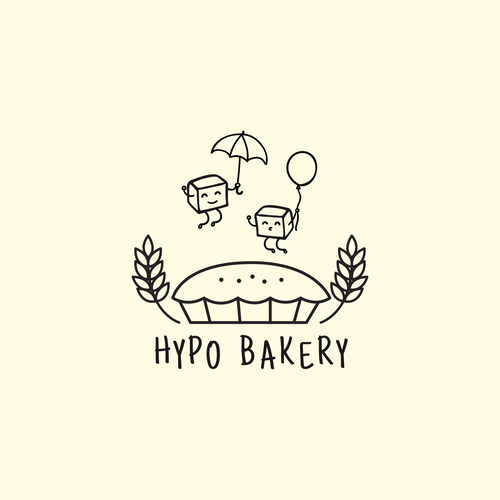 Design a doodle style logo for Hypo Bakery | Logo design contest