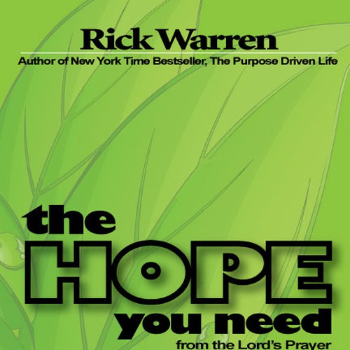 Design Rick Warren's New Book Cover Réalisé par rsanjurjo