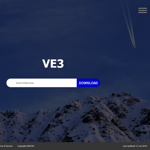 VE3 - Simple Video Downloader Website | Google Style Design by Keen99