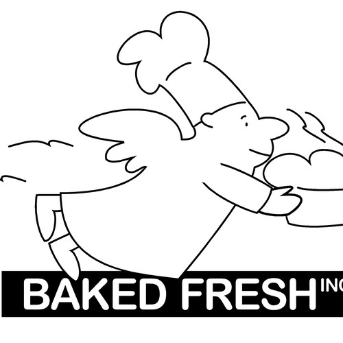 logo for Baked Fresh, Inc. Design by Finlayson