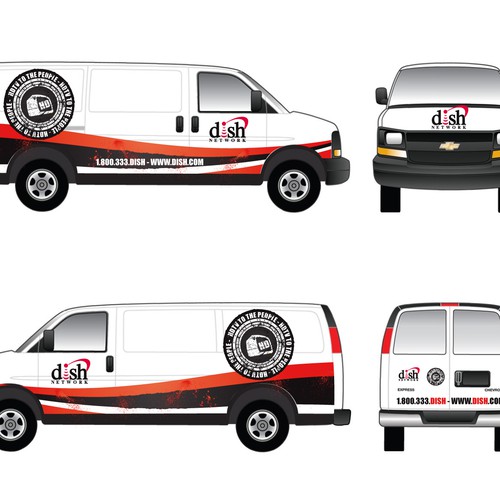 V&S 002 ~ REDESIGN THE DISH NETWORK INSTALLATION FLEET デザイン by deletetemee