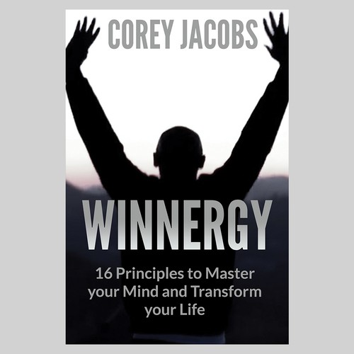 Design a sleek book cover for a man who wants to transform your mind and life! Design by DezignManiac