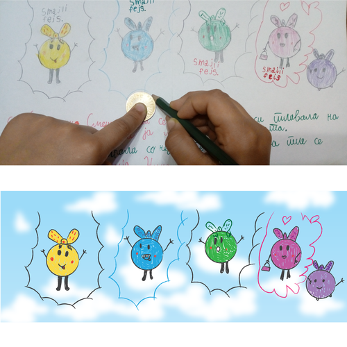 Recreate your child’s quarantine artwork! (multiple winners) Design by nataska