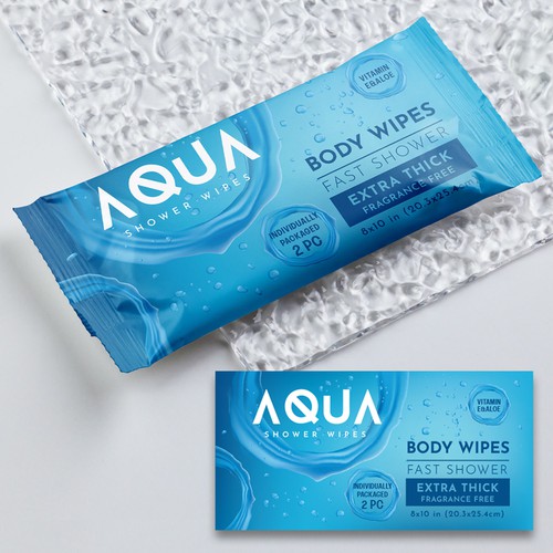 AQUA SHOWER WIPES :D Design by GulAhm