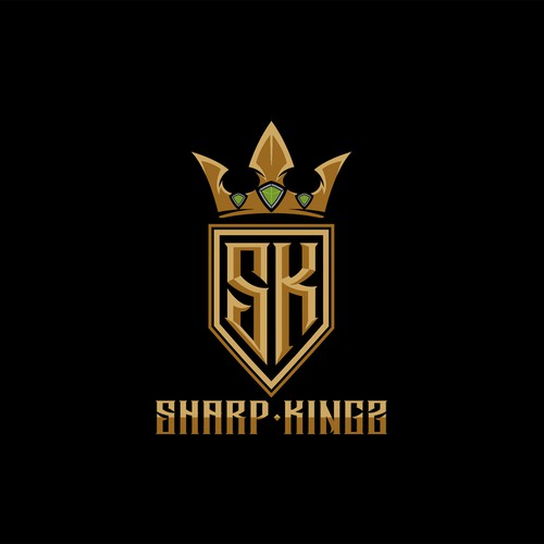 Sports betting community logo with a kings crown incorporated into the design Design by marcuz030