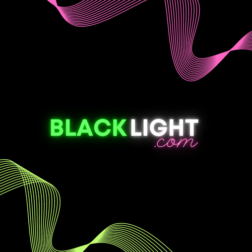 Logo for Blacklight online store to convey 'smoke shop' culture Design by axact