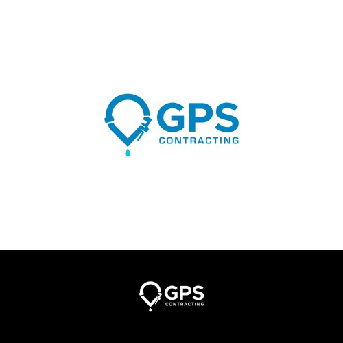 GPS Logo-Sewer and Water Contractor Design réalisé par parahoy