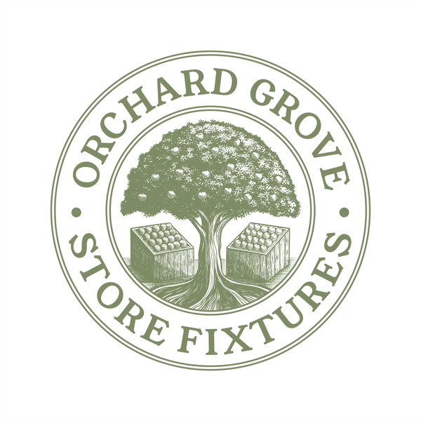 Design by Otame titled "Logo for a supermarket/grocery store shelving and container supplier."