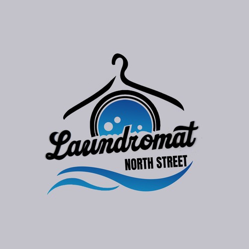 We need a powerful "Laundromat" logo Design by Sukrawinata