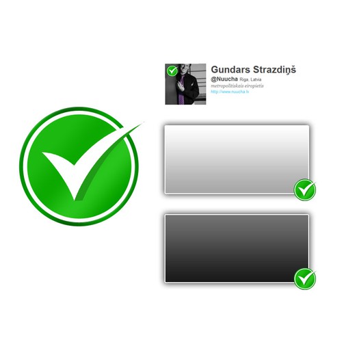 Create "Verified" badge for Twitter profile pictures Design by Leo_g