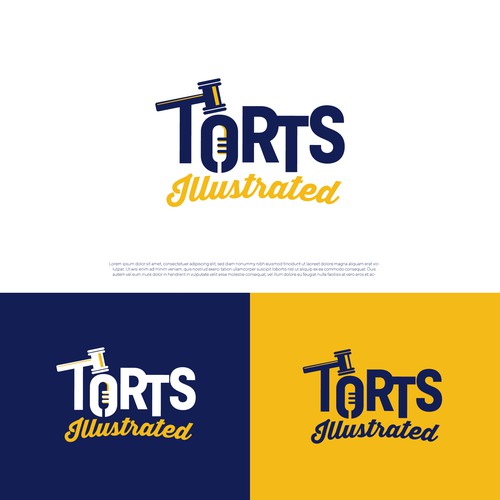 Bold, semi-modern, and striking logo and brand guideline for a podcast that combines class action la Design by Lyna✎