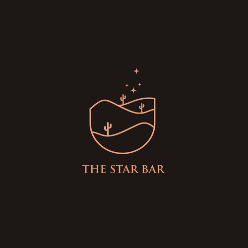 A Bar with Joshua Trees all around Design von Arwen14