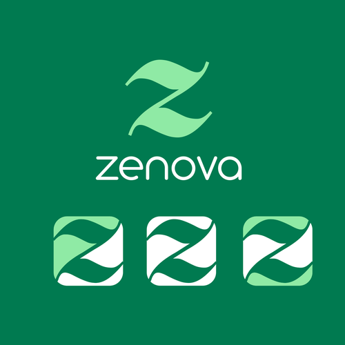 Design di Zenova Logo: Revolutionary suite of health and wellness mobile apps di Kencono Wungu