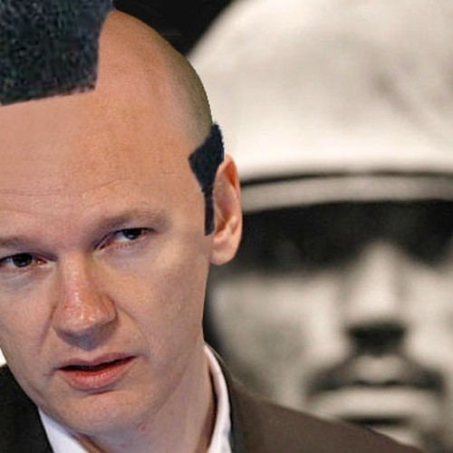Design the next great hair style for Julian Assange (Wikileaks) Design by Timbolino