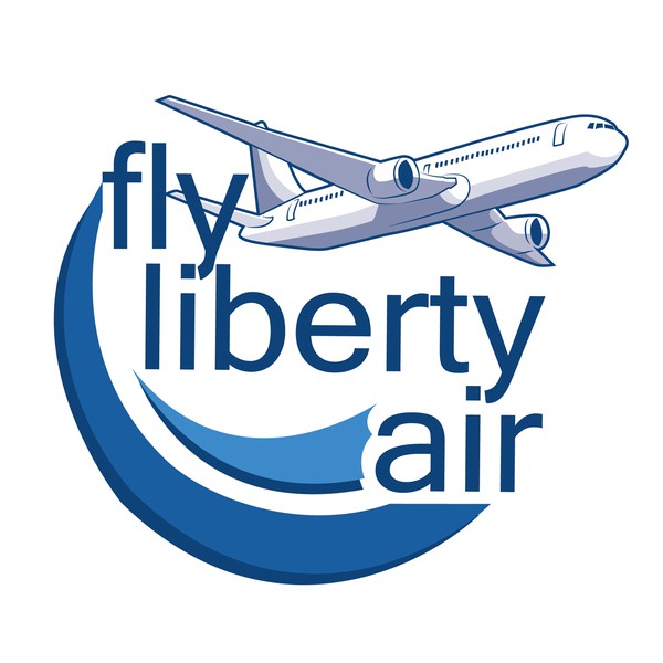 Fly Liberty Air  Logo - Baptistta