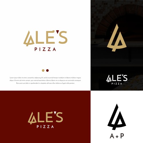 Diseño de Rebrend Ale's pizza (Pizzeria da asporto) de Art_Tam